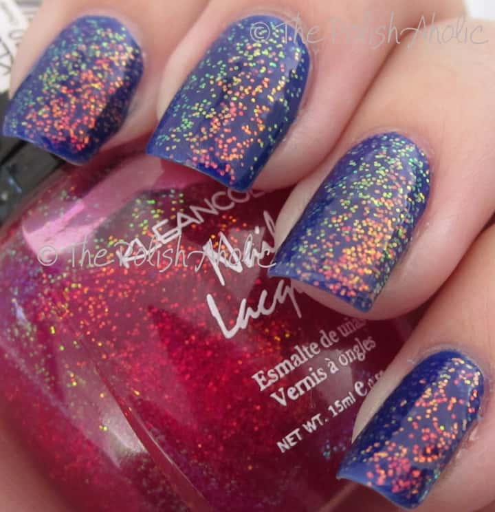 Chunky Holo Unicorn pee nails