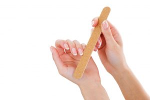filing nails: method of treatment 