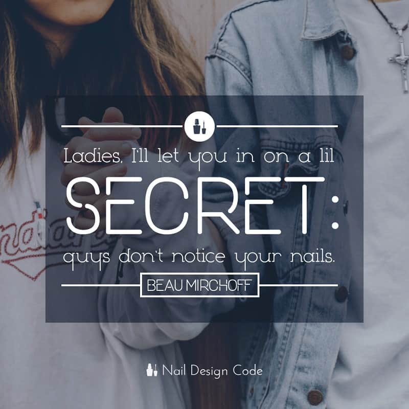 funny nail meme quote by naildesigncode