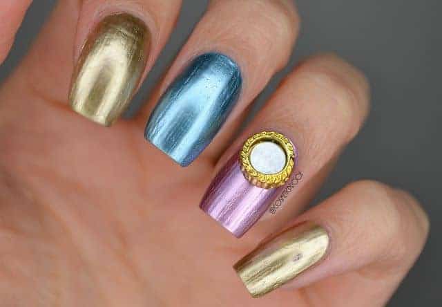 20 Ultra Metallic Nail Designs Have Got Us Grooving!