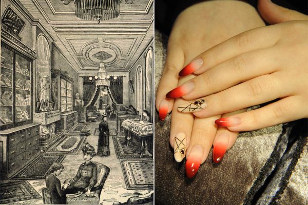 nail art trends history
