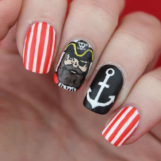 Nautical Nails: 25 Designs for Sea Lovers – NailDesignCode