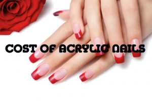 how much acrylic nails cost