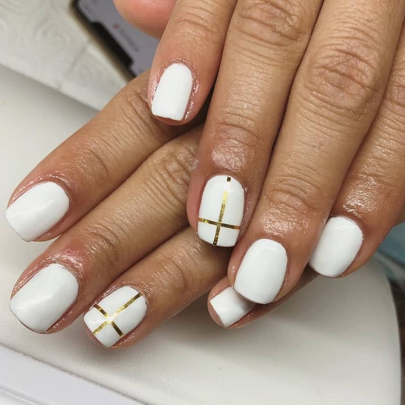 25 Cross Nail Designs To Uphold Your Christianity – NailDesignCode