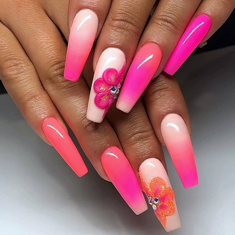 summer 3d nail designs