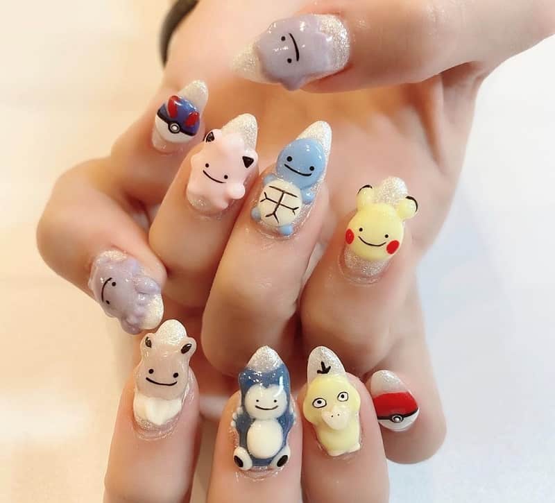 3d cartoon nail