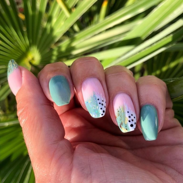 30+ Artistic Abstract Nail Arts That'll Exceed Reality NailDesignCode