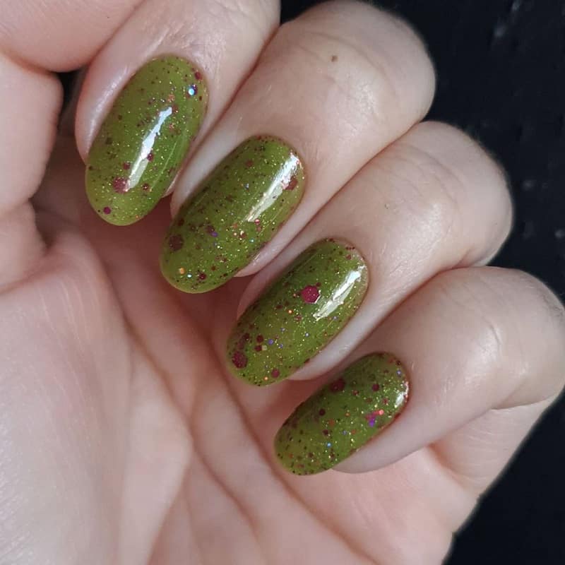 round green nail designs