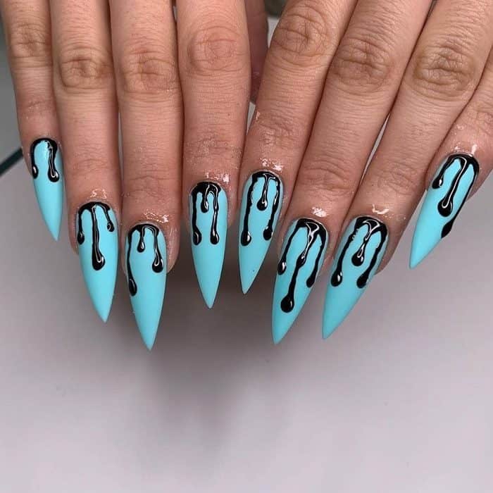 80 Coolest Blue Nail Designs For Every Taste NailDesignCode