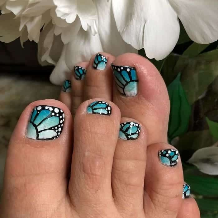 Butterfly Nail Art