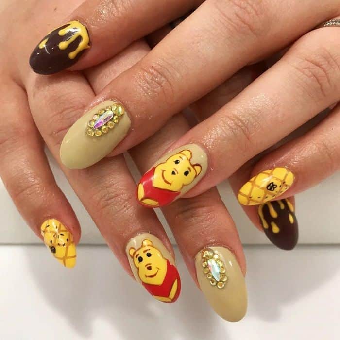 Disney Acrylic Nails