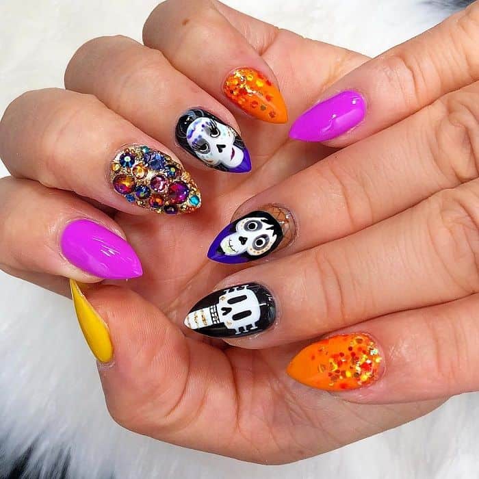 52 Magical Disney Nail Designs You Ll Adore Naildesigncode