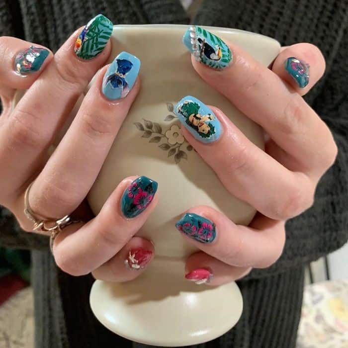 Disney Stitch Nails