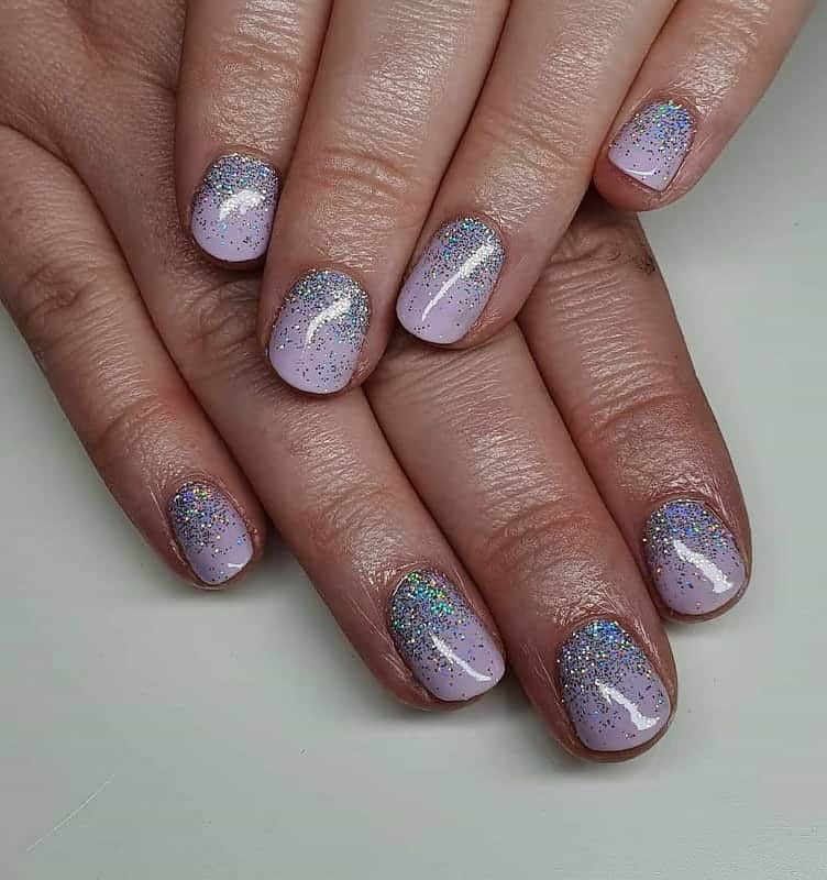 35 Gradient Glitter Ombre Nails to Add Glam – NailDesignCode