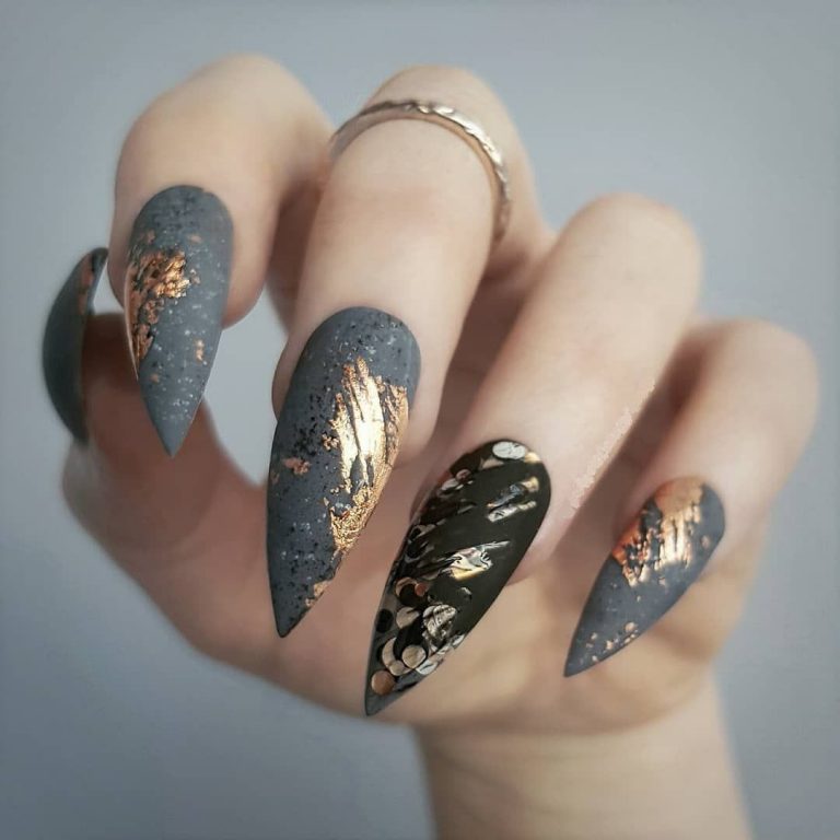 45 Majestic Pointy Nail Design Ideas for 2024 NailDesignCode
