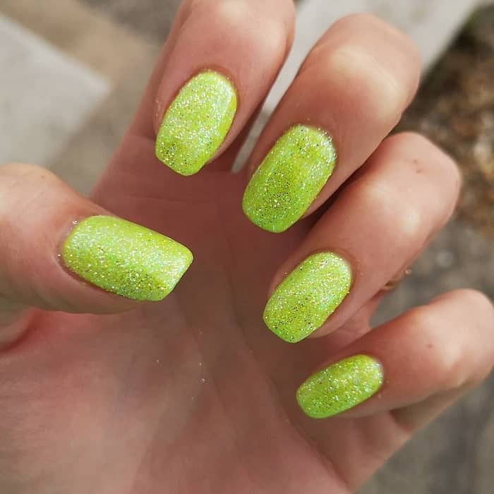 35 Soothing Lime Green Nail Designs to Die for NailDesignCode