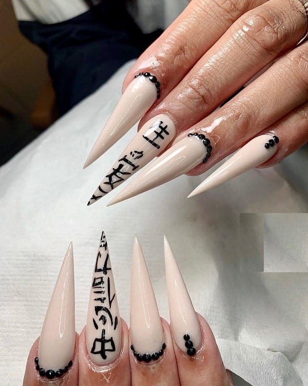 Long Pointy Nails