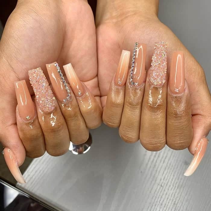 long prom nails 