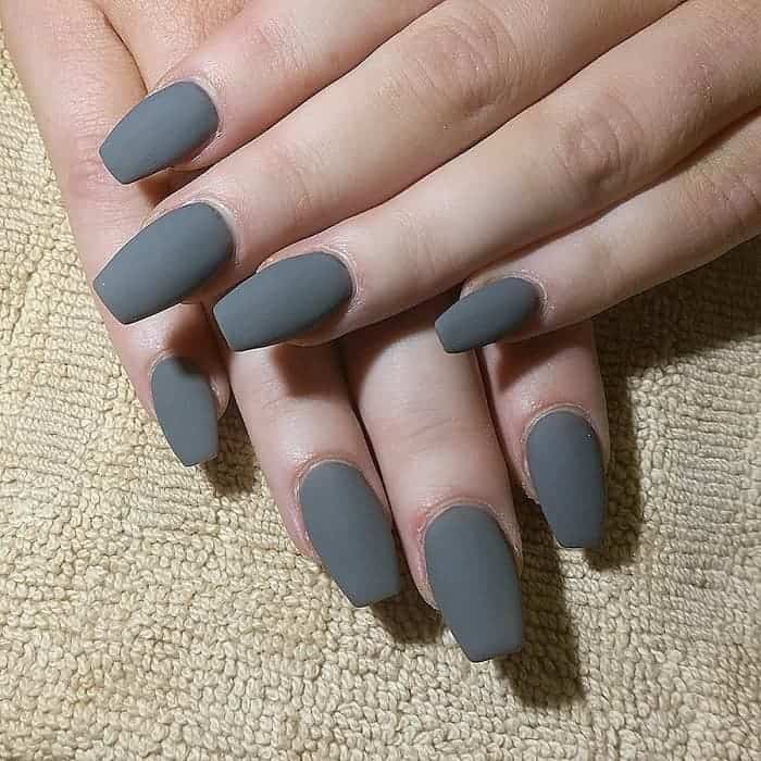 30 Matte Coffin Nails Ideas: Get Ready to Steal the Show