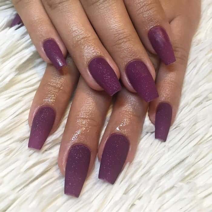 1 Dazzling Matte Nail Designs To Wear In 22