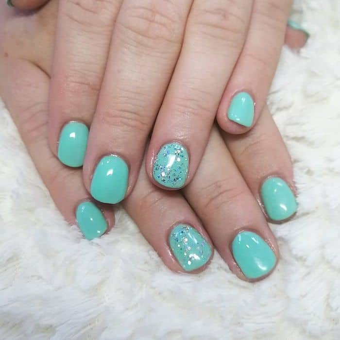 40 Mint Green Nail Designs To Make Heads Turn 21 Trends