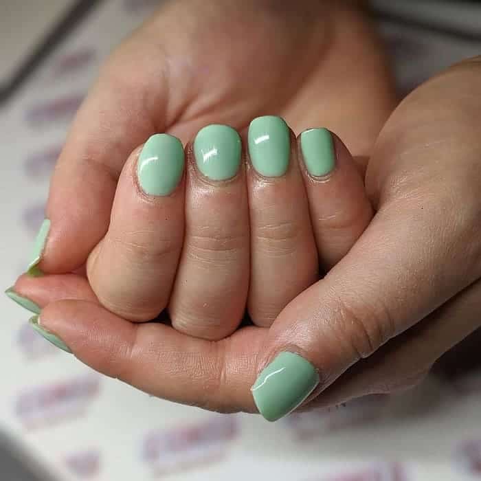 40 Mint Green Nail Designs To Make Heads Turn 21 Trends