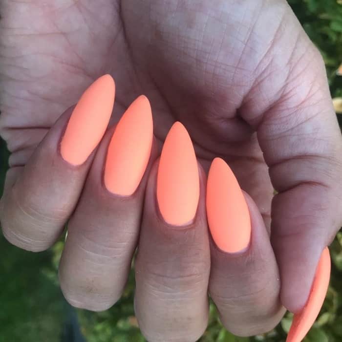 61 Vibrant Orange Nail Designs to Capture All The Attention