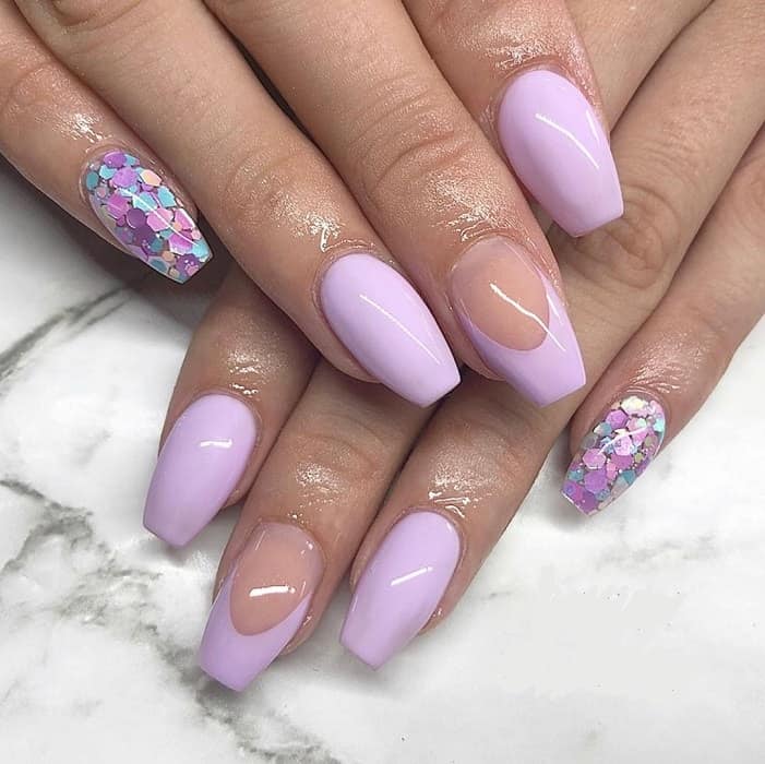 90 Incredible Purple Nail Design Ideas for 2021