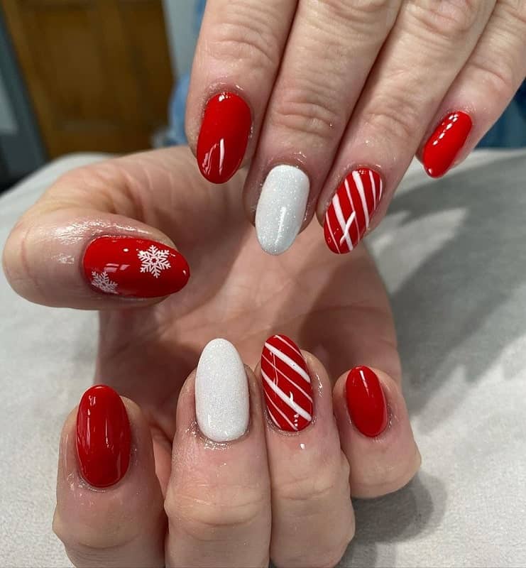 90 Red Nail Designs To Fall In Love With NailDesignCode