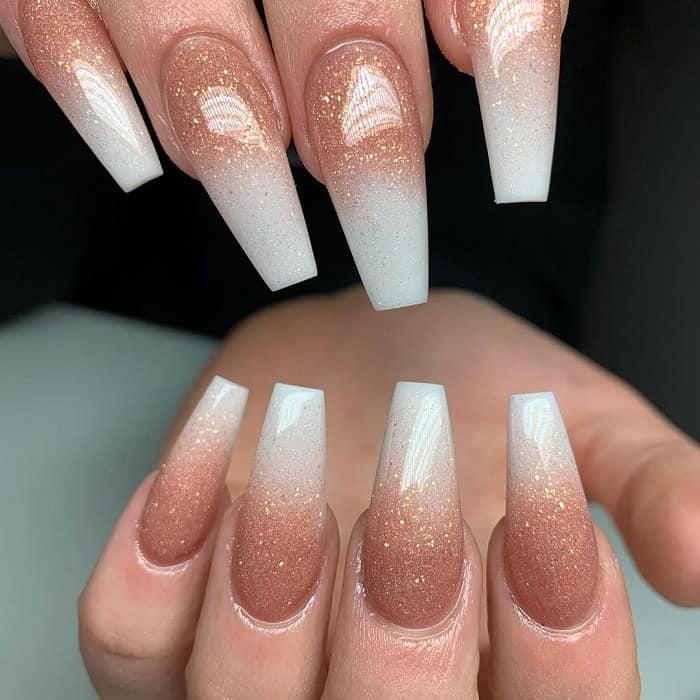 35 Gradient Glitter Ombre Nails to Add Glam – NailDesignCode
