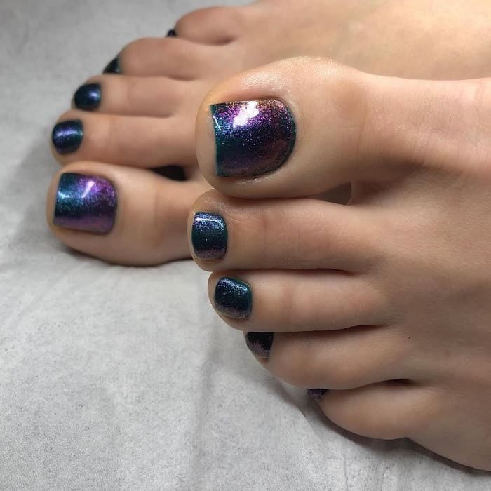 shellac toe nails 