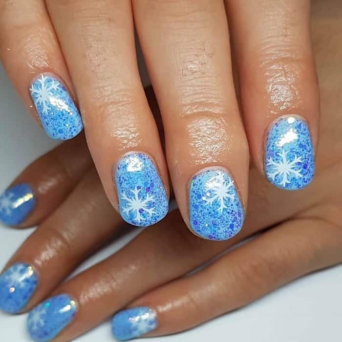 80 Snazziest Glitter Nail Design Ideas – NailDesignCode