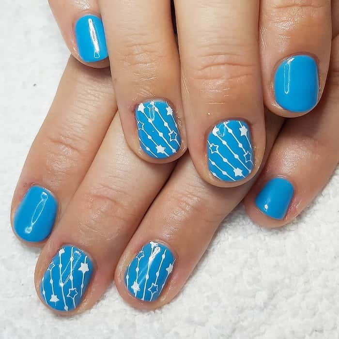 38 Spectacular Shellac Nail Design Ideas   Short Shellac Nail Design 