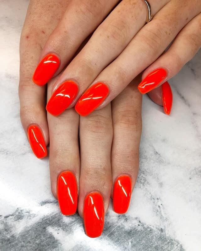 square oval acrylic nails 