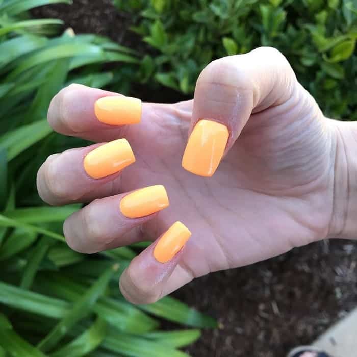square acrylic nails for summer 