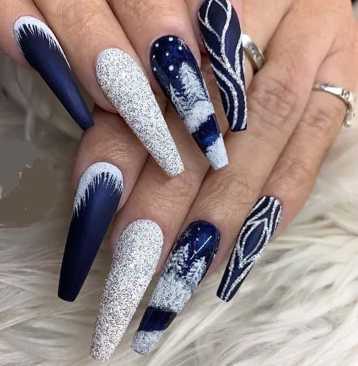 winter coffin nails 