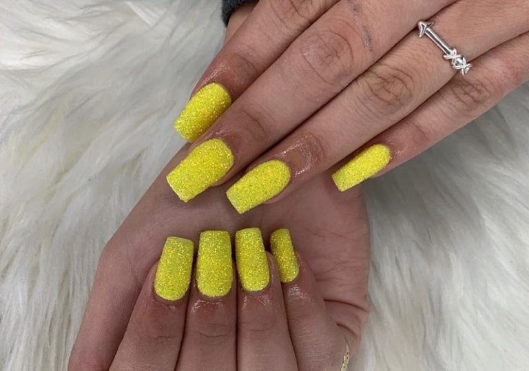 2. Bright Yellow Nail Color - wide 5