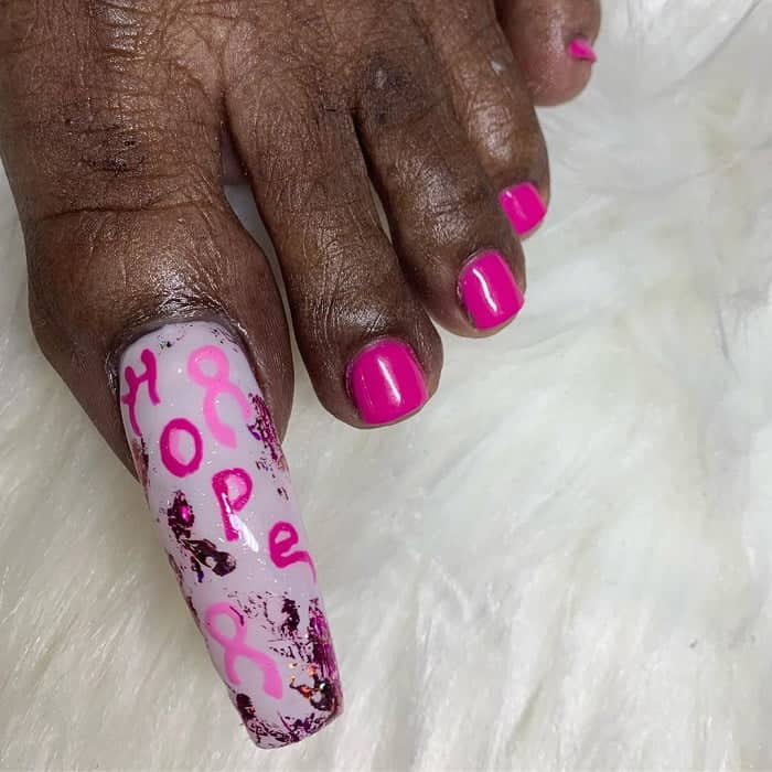 Big Toe Nail Design