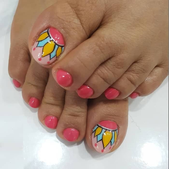 88 Stylish Toe Nail Art Designs That You'll Want to Copy