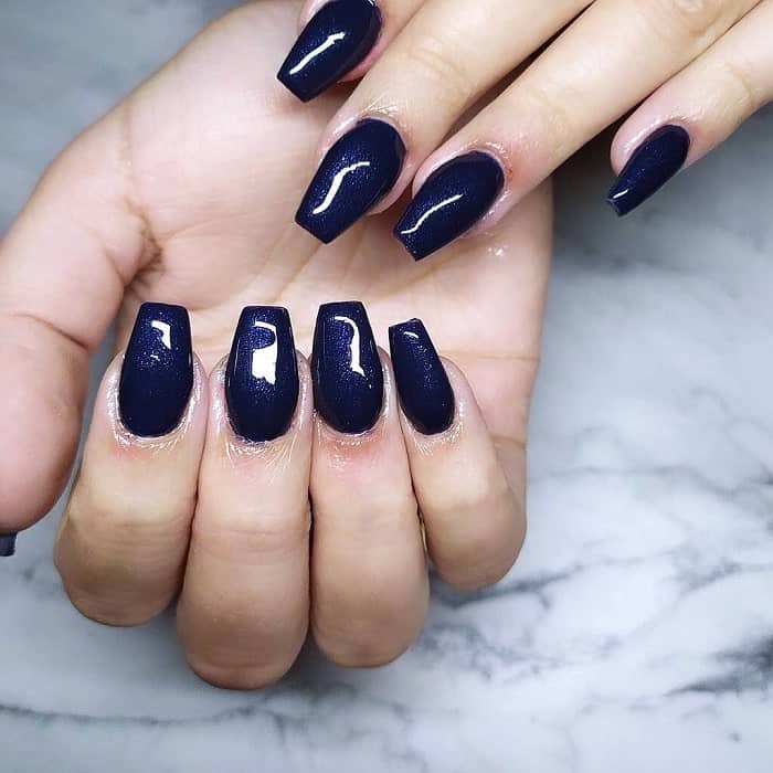 55 Epic Light, Navy & Royal Blue Nail Designs for Classy Girls [March ...