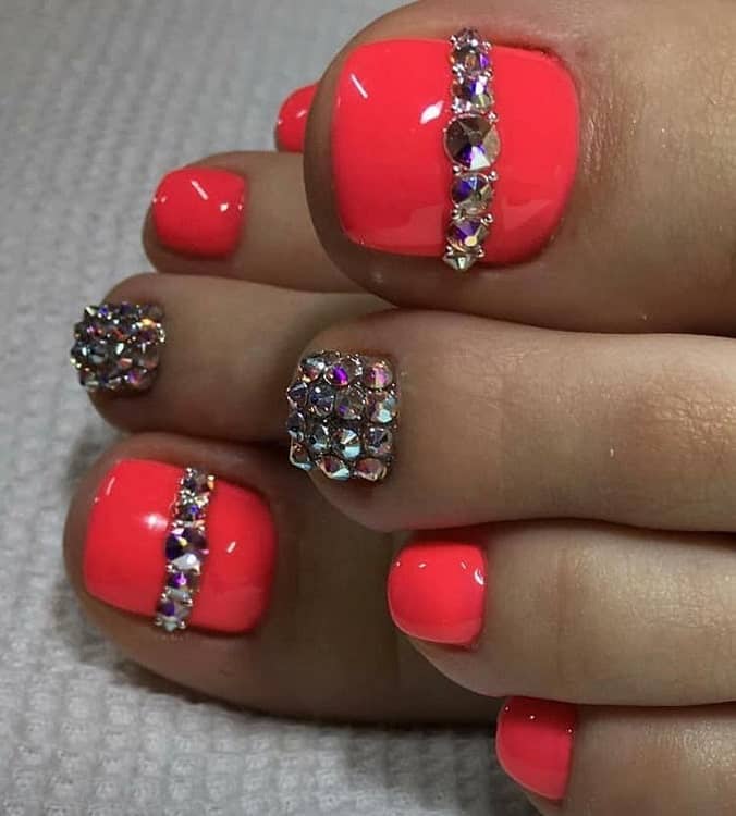 88 Stylish Toe Nail Art Designs That You'll Want to Copy