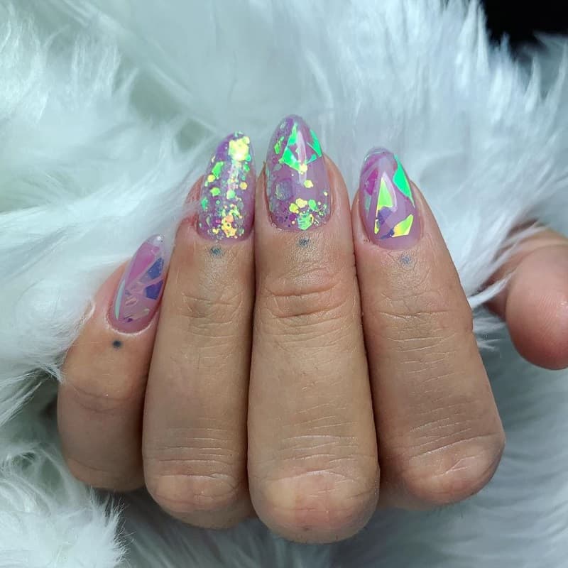 Shattered Glass Nails 20 Looks You Should Rock Today 2023