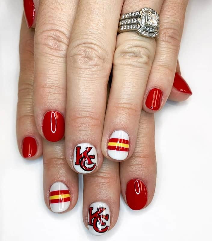 College Football Nail Art! - Polish Etc.