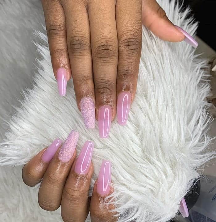 12 Creative Pink Acrylic Nails That'll Suit Any Taste NailDesignCode