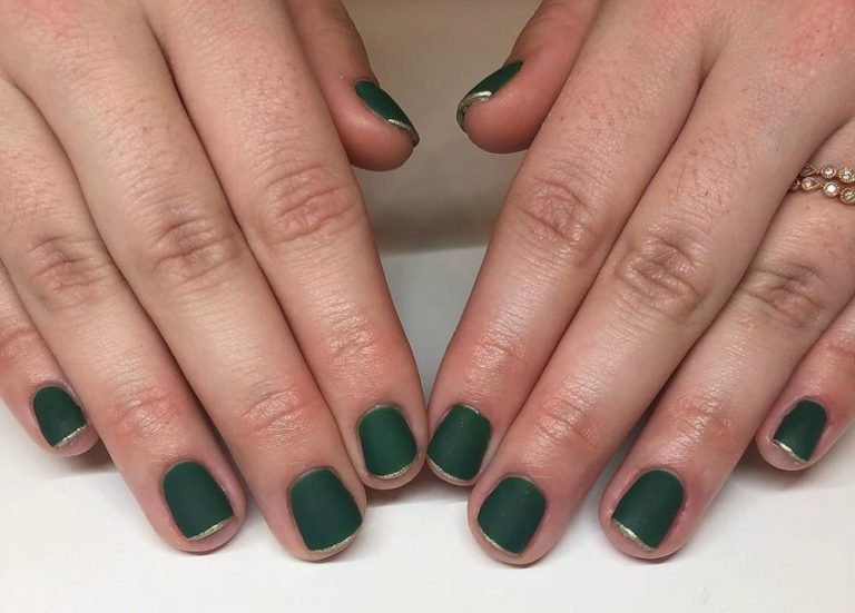 12 Matte Green Nail Ideas for Stylish Ladies