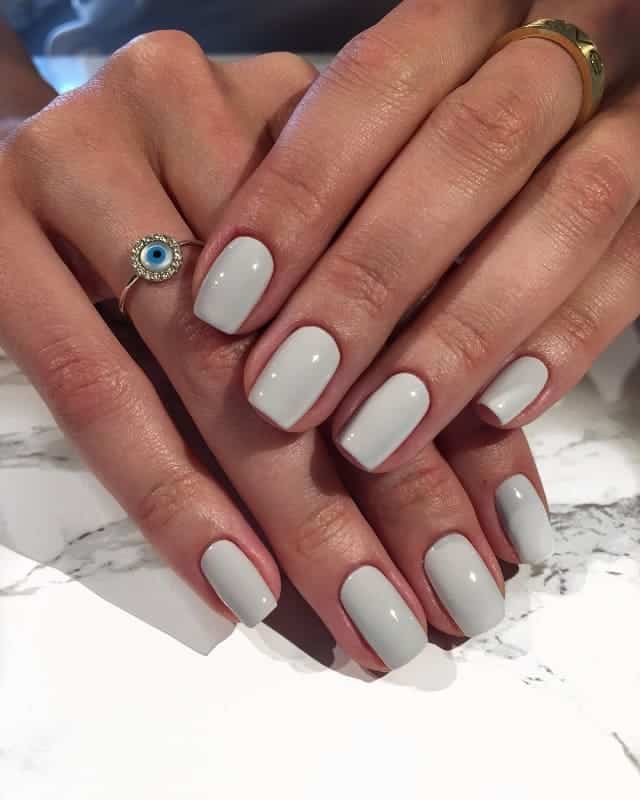 51 Glamorous Grey Nail Designs for 2021 NailDesignCode