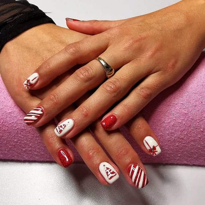 10 Best Red and White Nail Designs for Any Occasion – NailDesignCode