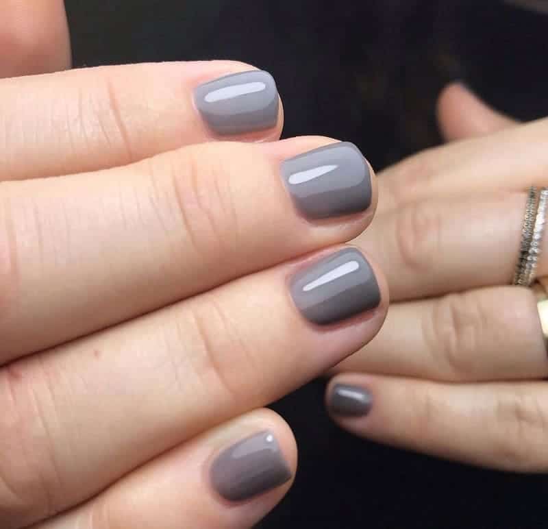 51 Glamorous Grey Nail Designs for 2021 NailDesignCode