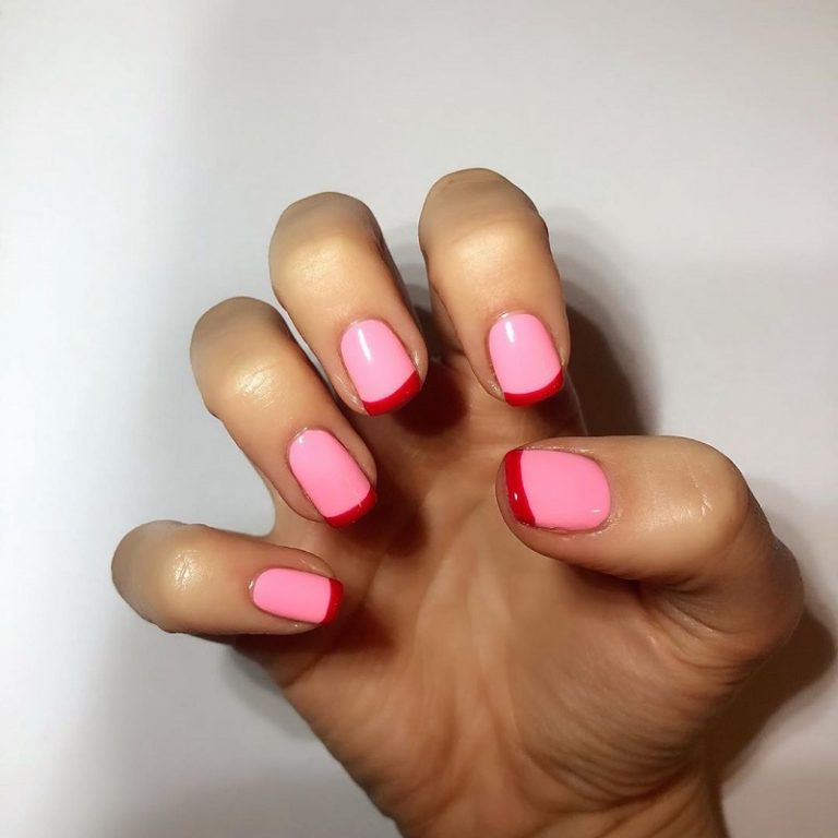 25 Trendiest Pink And Red Nails to Explore in 2024