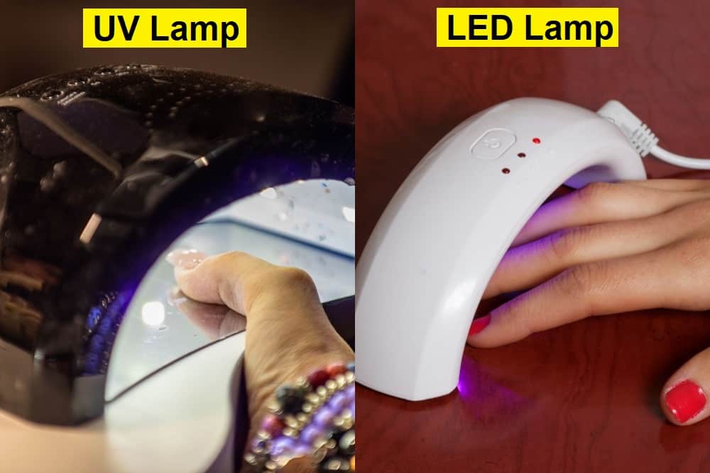 Nail Lamps LED vs. UV - Curing Gel Nail